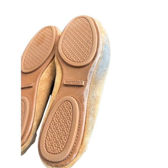 Tori Burch Minnie Travel Suede Ballet Flats size 6.5 - Picture 7 of 14